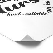 Dialyse Verpleegkundigen Word Cloud Poster (Hoek)