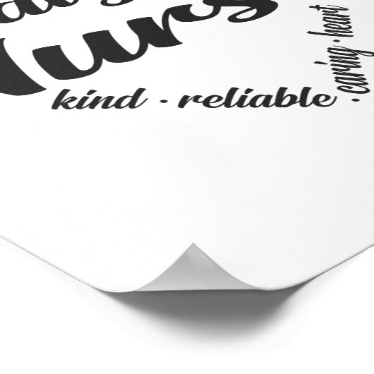 Dialyse Verpleegkundigen Word Cloud Poster (Hoek)