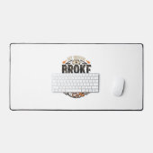 Dialyse Verpleegster Halloween Bezem Gebroken Vint Bureaumat (Keyboard & Muis)