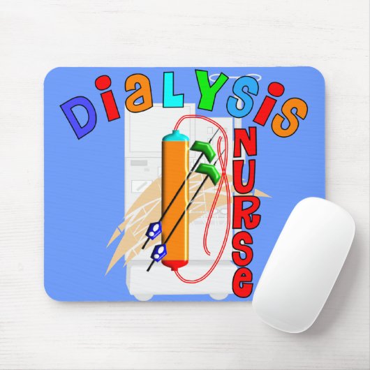 Dialyse- zurenschenkingen muismat (Met muis)