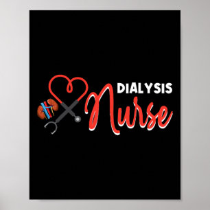 Dialyse- zurenschenkingen voor technici poster
