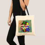 Dialyse- zurse-kunstgeschenken tote bag (Voorkant (product))