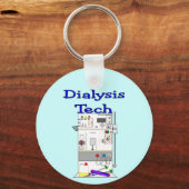 Dialysetechnicus — Fresenius-ontwerp machine Sleutelhanger (Voorkant)