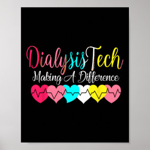 Dialysetechnicus Hartnefrologie - Nierhart Poster
