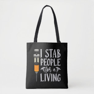 Dialysetechnicus I Stab People Nefrologie Tote Bag