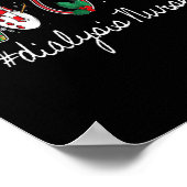 Dialysetechnicus Nefrologie Kerstdialyse Poster (Hoek)