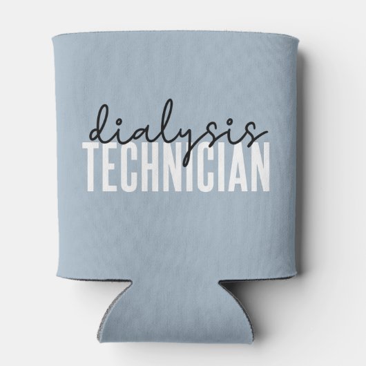 Dialysetechnicus | Nephrology Tech Gifts Blikjeskoeler (Achterkant)