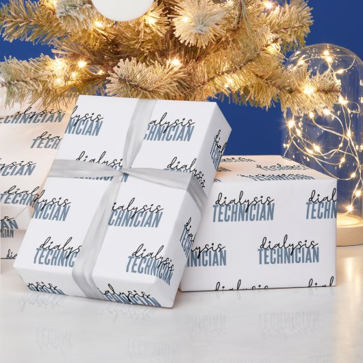 Dialysetechnicus | Nephrology Tech Gifts Cadeaupapier (Feestdagen)