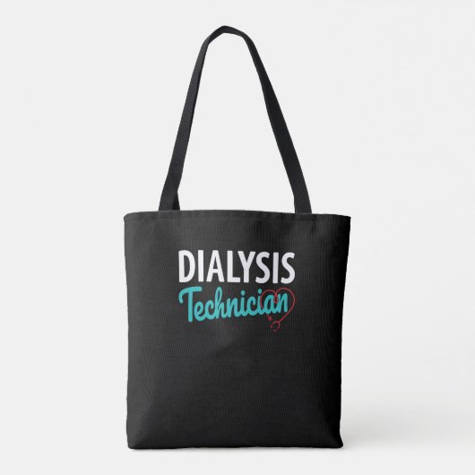 Dialysetechnicus Tote Bag (Achterkant)