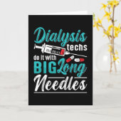 Dialysetechnieken doen het met grote langwerpige n kaart (Gele Bloem)