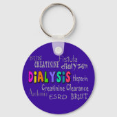 Dialyseterminologie — cadeaus sleutelhanger (Voorkant)