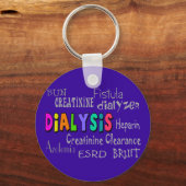 Dialyseterminologie — cadeaus sleutelhanger (Voorkant)