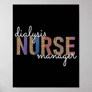 Dialyseverpleegkundige Manager nefrologie Verplegi Poster