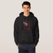 Dialysis Tech Job Title Appreciation Retro Hoodie (Voorkant volledig)