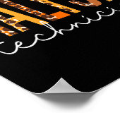 Dialysis Technicus Leopard Herfst herfst Lovers da Poster (Hoek)