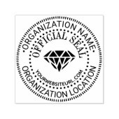 Diamant #2 Algemene Aangepaste Officiële Stempel N (Design)