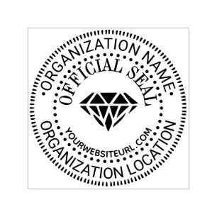 Diamant #2 Algemene Aangepaste Officiële Stempel N