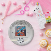 Diamant 60e Bruiloft Jubileum Beschikbaar Papieren Bordje (Feest)