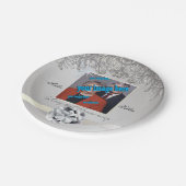 Diamant 60e Bruiloft Jubileum Beschikbaar Papieren Bordje (Gekanteld)