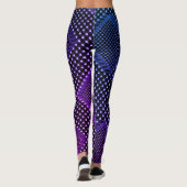 Diamant Afmetingen geometrische vormen Leggings (Achterkant)