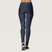 Diamant Afmetingen geometrische vormen Leggings (Achterkant)