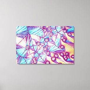 Diamant blasten canvas afdruk