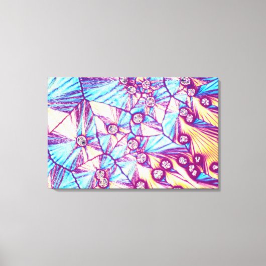 Diamant blasten canvas afdruk (Voorkant)