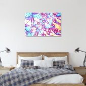 Diamant blasten canvas afdruk (Insitu (Slaapkamer))