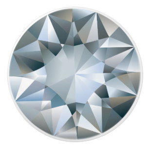 Diamant Bling Sieraden Elegante Sieraad Chic Glam Keramische Knop