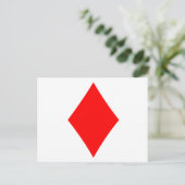 Diamant Briefkaart (Staand voorkant)