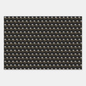 Diamant bruiloft ringen patroon inpakpapier vel (Voorkant 2)