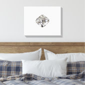 Diamant Canvas Afdruk (Insitu (Slaapkamer))