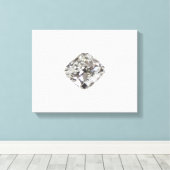 Diamant Canvas Afdruk (Insitu (Houten vloer))