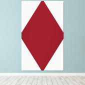 diamant canvas afdruk (Insitu (Houten vloer))