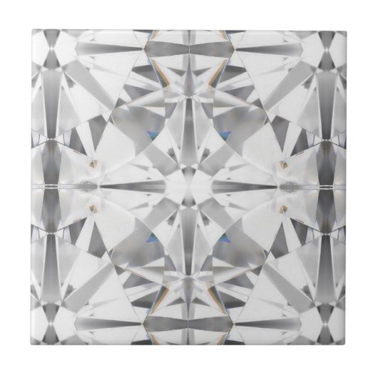 Diamant edelsteen tegeltje (Voorkant)