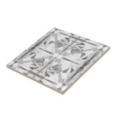 Diamant edelsteen tegeltje (Zijkant)