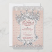 Diamant en Bling Party Uitnodigingen (Voorkant)