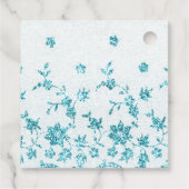 Diamant en Glitter Kant Bedankjes Labels (Achterkant)