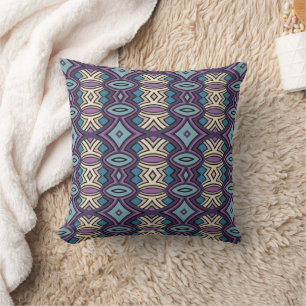 Diamant- en ovale symmetrie kussen