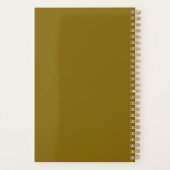 Diamant en schildpad patroon planner (Achterkant)