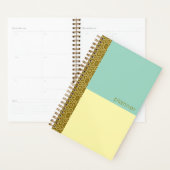 Diamant en schildpad patroon planner (Display)