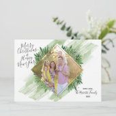 Diamant Gecentreerde Pijnboom | Kaart van de Foto (Staand voorkant)