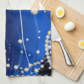 Diamant Glans Luxe Achtergrond Theedoek (Quarter Fold)
