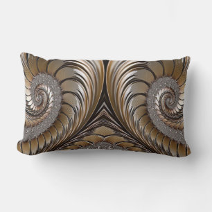 Diamant Glitter, Brons, Goud en Marmer Kussen