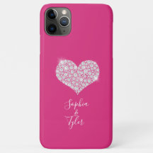 Diamant Glitter Hart, Doe-het-zelf Namen Script, D