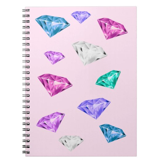 Diamant Glitter Notebook Notitieboek (Voorkant)
