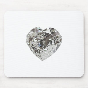 Diamant Hartvorm Brilliant Muismat