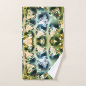 Diamant in mijn hart bad handdoek (Handdoek)
