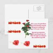 Diamant in mijn ogen briefkaart (Voorkant / Achterkant)