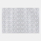 Diamant inpakpapier. ELK JAAR OF ELKE GELEGENHEID Inpakpapier Vel (Voorkant)